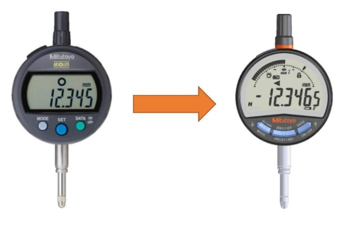 MITUTOYO三丰数显指示表升级改款通知